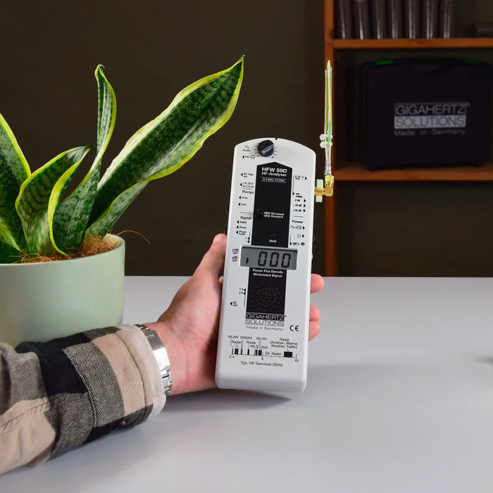 EMF reader being used in the home