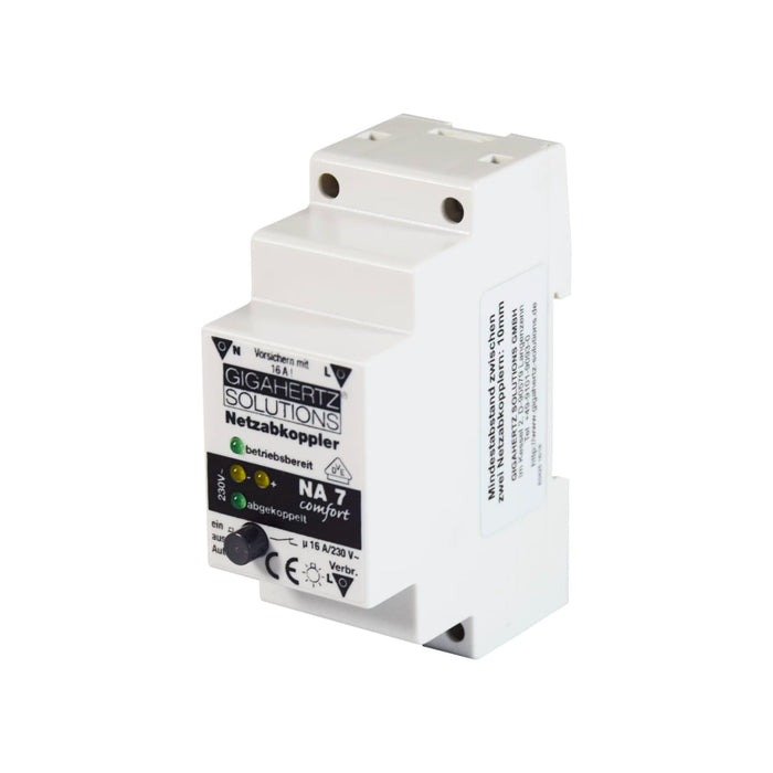 Gigahertz Solutions NA7 Comfort Electricity Demand Switch 220-240V diagonal view
