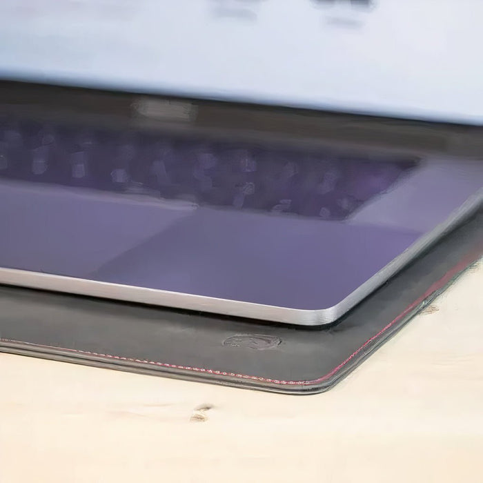 WaveWall EMF Protection Lap Desk on a desk with laptop placed on top