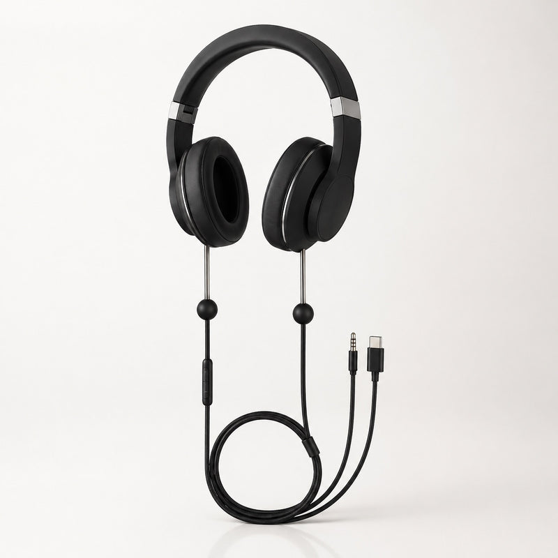 DefenderShield® EMF Protection Air Tube Headphones