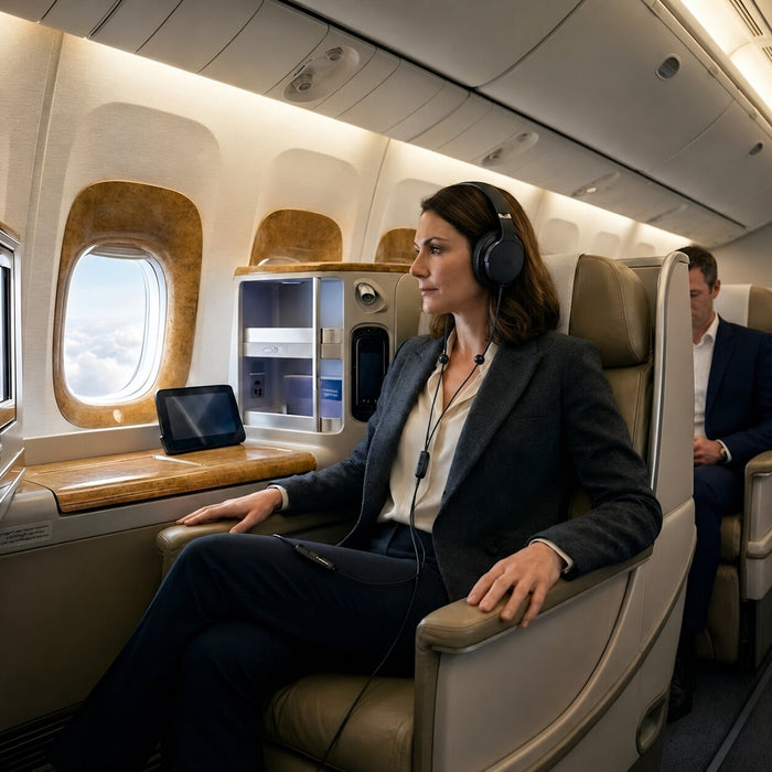 DefenderShield® EMF Protection Air Tube Headphones