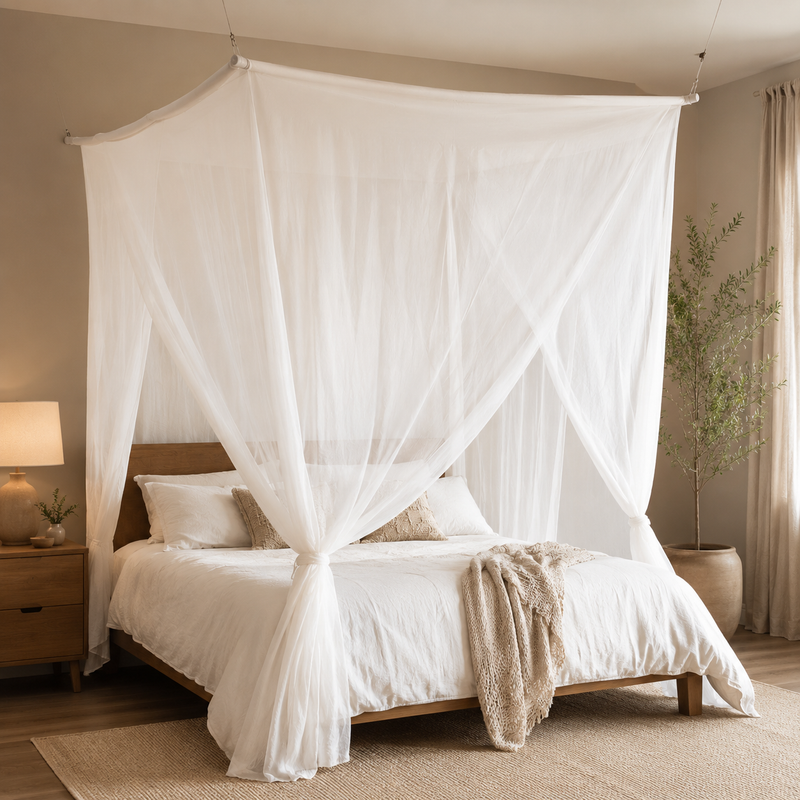 Swiss Shield Ventus Custom Bed Canopy & Floor Shielding System
