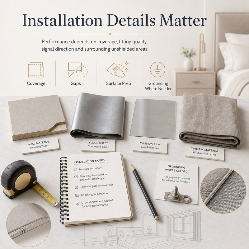 Custom Full Bedroom EMF Shielding Quote