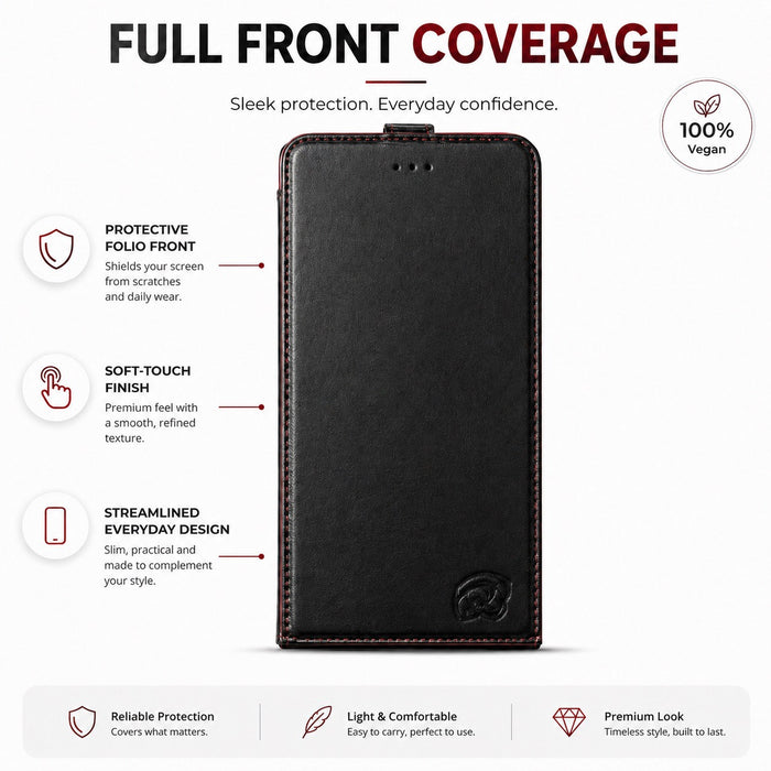 WaveWall™ Flip EMF Blocking iPhone Case & Card Holder