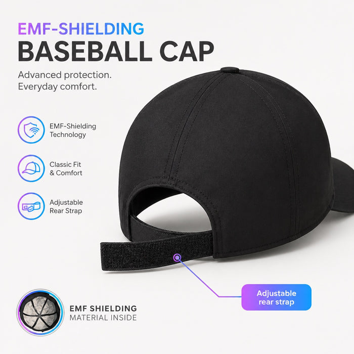 DefenderShield® Faraday Cap EMF Hat