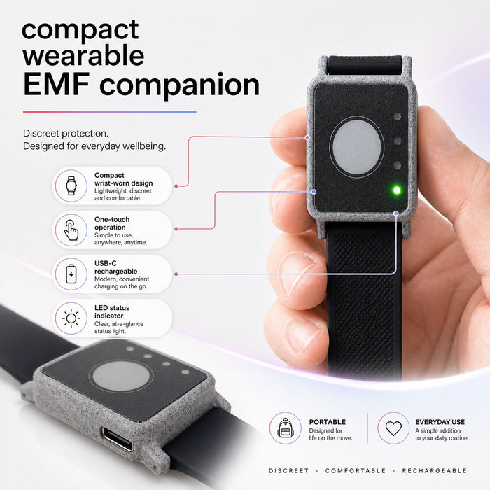 Safe And Sound Micro Wearable RF Detector V2.1 700MHz to 9GHz