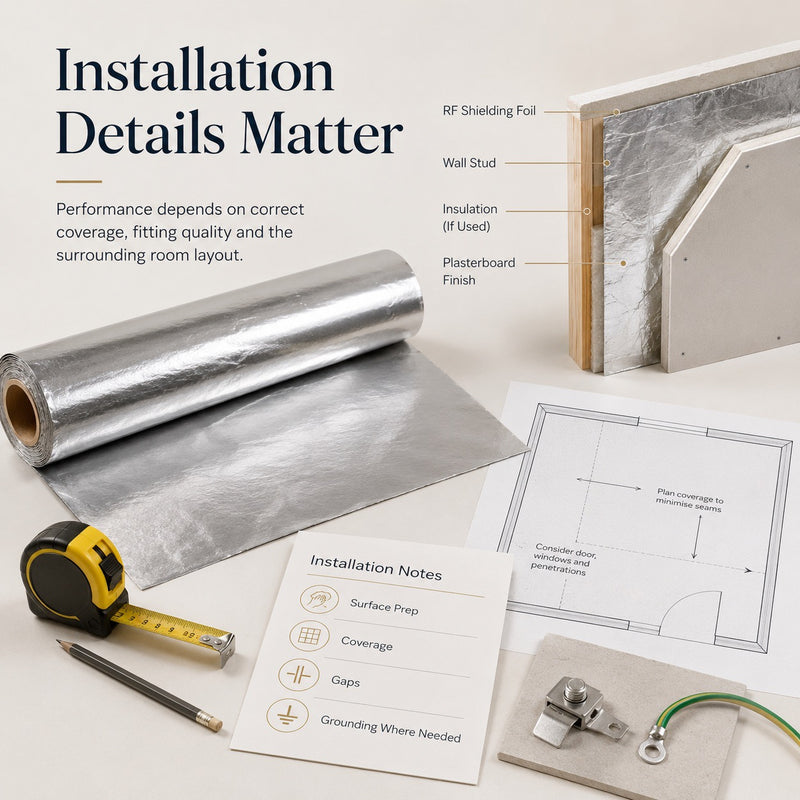 Premium RF Shielding Foil Custom Quantity