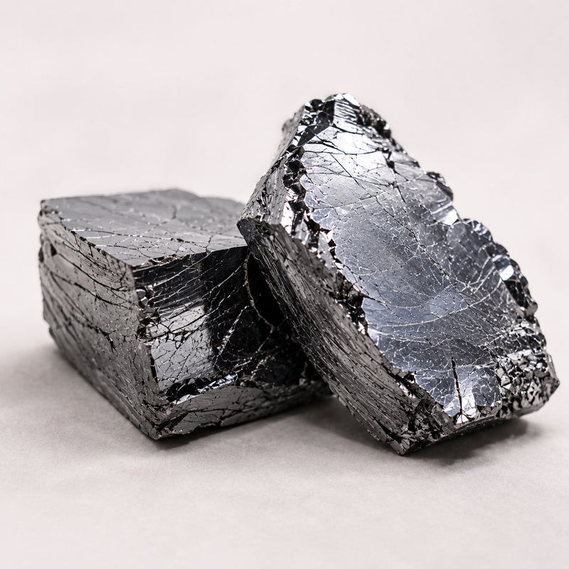 Noble Elite Shungite Stone 98% Carbon (Set of 5)