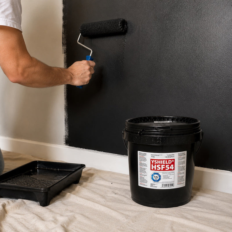 YSHIELD® HSF54 5G HF & LF EMF Shielding Paint (5 Litre Tub)