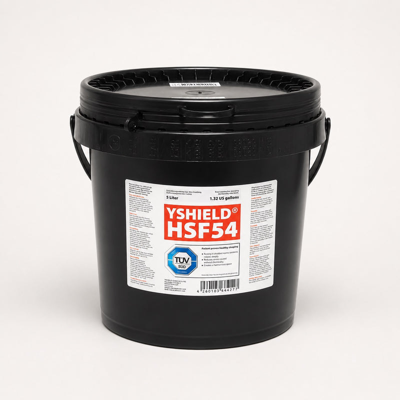 YSHIELD® HSF54 5G HF & LF EMF Shielding Paint (5 Litre Tub)