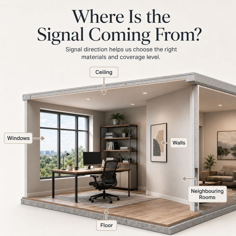 Custom Office / Room EMF Shielding Quote