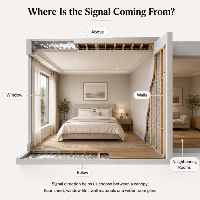Custom Full Bedroom EMF Shielding Quote - Anti-Radiation