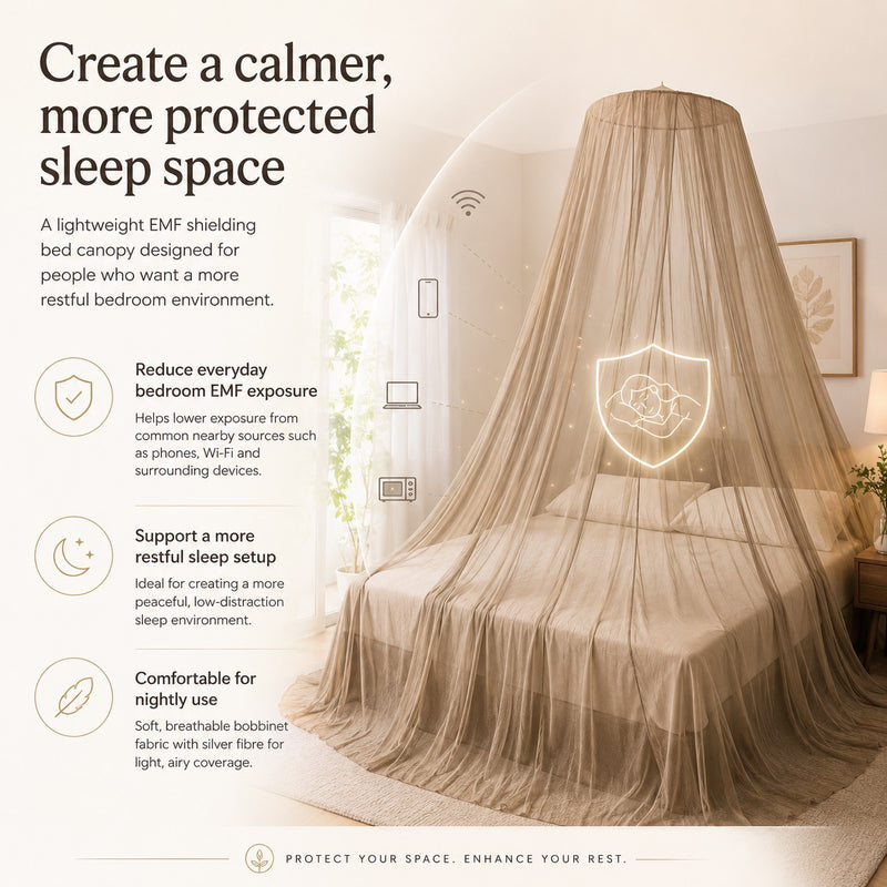 Anti-Radiation™ 2026 EMF Bed Canopy