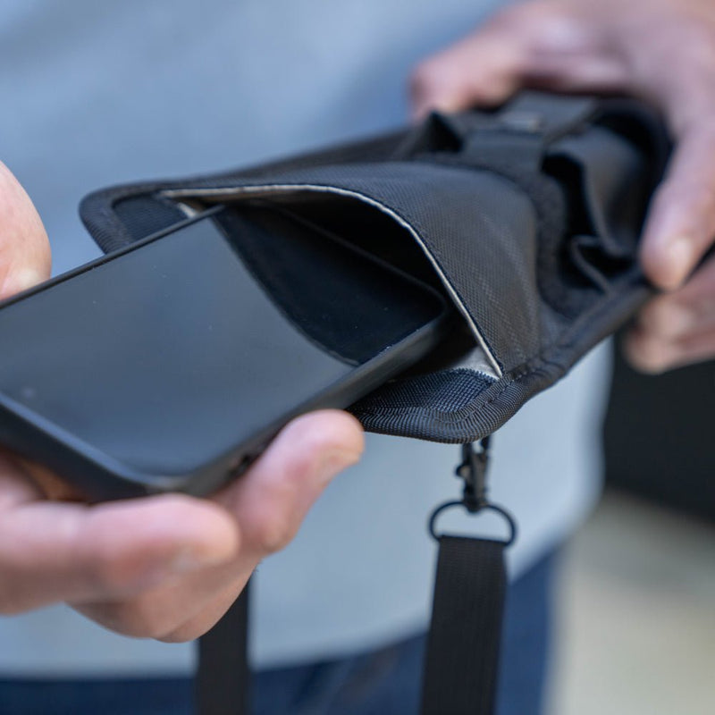 DefenderShield® ConcealShield Crossbody Phone Faraday Pouch - DefenderShield