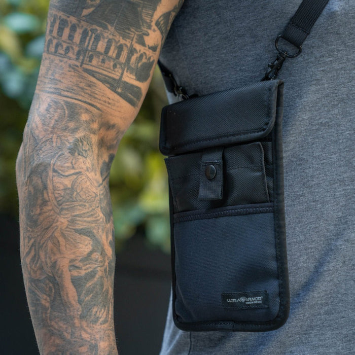 DefenderShield® ConcealShield Crossbody Phone Faraday Pouch