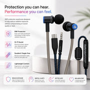 DefenderShield® EMF Protection Air Tube Earphones - Air - Tube Headphones - DefenderShield