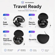 DefenderShield® EMF Protection Air Tube Headphones-Air-Tube Headphones-DefenderShield