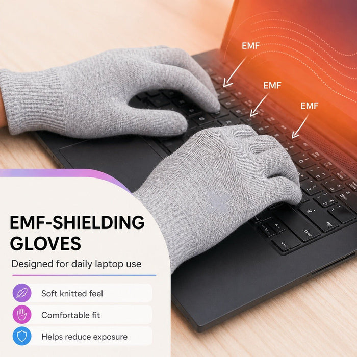 DefenderShield® EMF Protection Gloves - EMF Fabric - DefenderShield