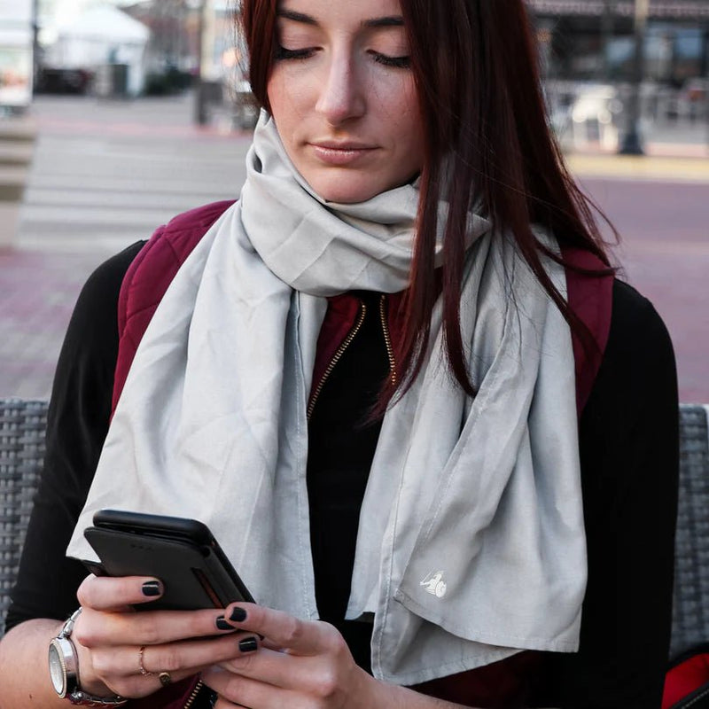 DefenderShield® Faraday EMF Scarf - EMF Scarf - DefenderShield