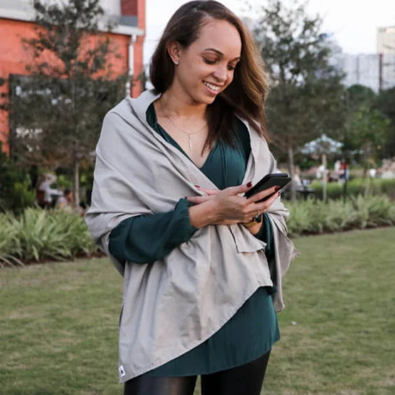 DefenderShield® Faraday EMF Scarf - EMF Scarf - DefenderShield