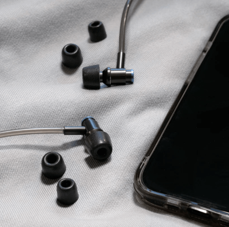 DefenderShield® Memory Foam Earbud Tips - Air - Tube Headphones - DefenderShield