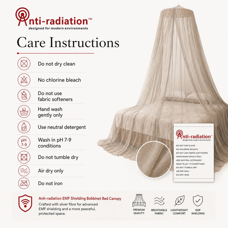 Anti-Radiation™ 2026 EMF Bed Canopy