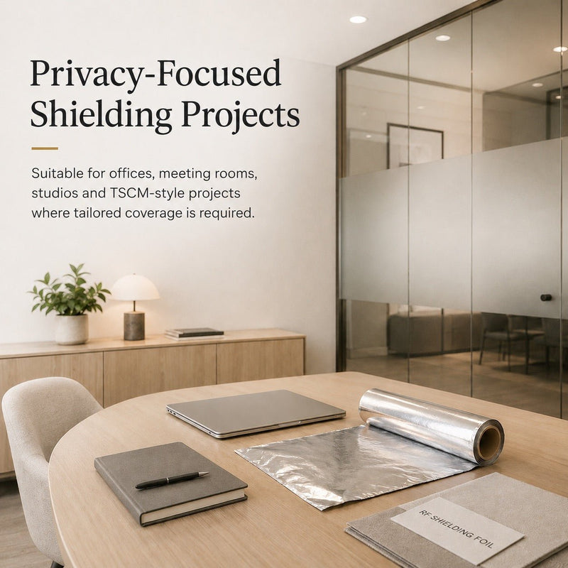 Premium RF Shielding Foil Custom Quantity - Anti-Radiation