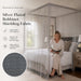 Silver Bobbinet™ EMF Faraday Fabric by SwissTulle AG® - EMF Fabric - Swisstulle