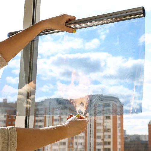 Silver Reflective RF Shielding Custom Window Film - Signal Protect