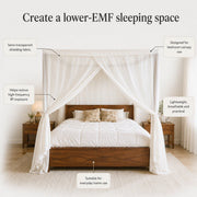 Swiss Shield Ventus Custom Bed Canopy & Floor Shielding System-Bed Canopies-Swiss Shield
