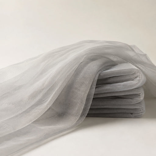swisstulle AG® Silver Bobbinet™ Bell-Shaped 5G EMF Bed Canopy-Bed Canopies-Swisstulle