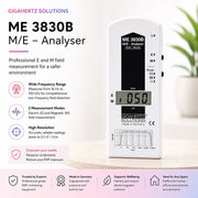 VLF ELF Tester Low Frequency EMF Meter ME3830B 16Hz-100,000Hz-EMF Reader-Gigahertz Solutions