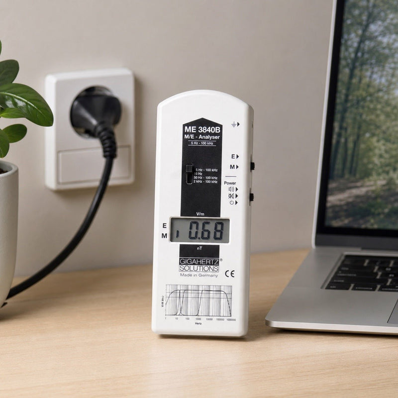 VLF ELF Tester Low Frequency EMF Meter ME3840B 5Hz-100,000Hz-EMF Reader-Gigahertz Solutions