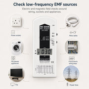 VLF ELF Tester Low Frequency EMF Meter ME3840B 5Hz-100,000Hz-EMF Reader-Gigahertz Solutions