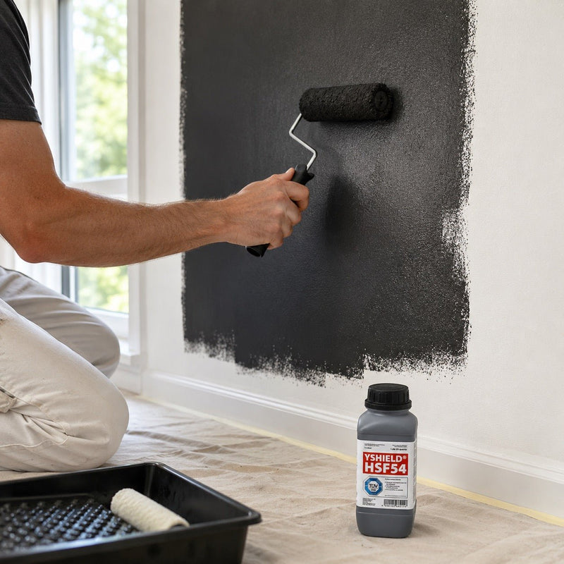 YSHIELD® HSF54 5G HF & LF EMF Shielding Paint (1 Litre)-Paint-YSHIELD
