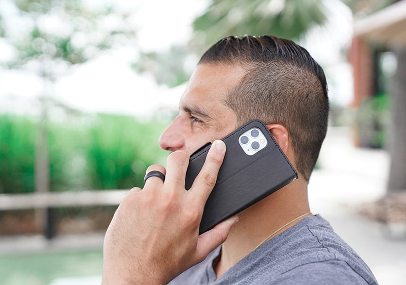 DefenderShield® 5G Blocking iPhone 15 EMF Phone Case - EMF Phone Case - DefenderShield
