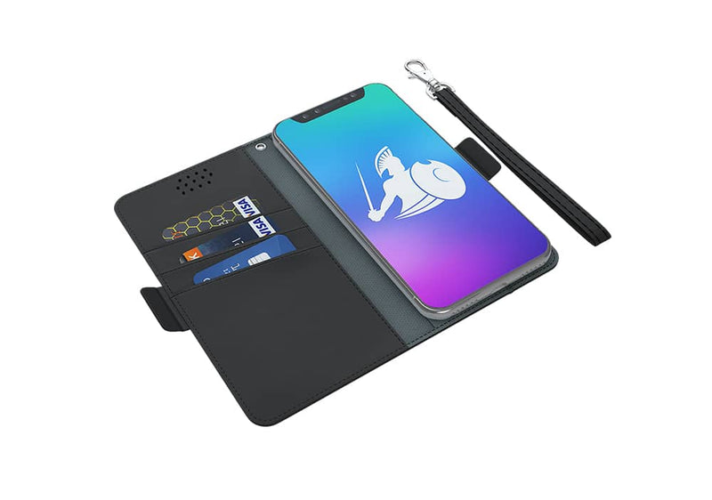 EMF Phone Case close up and opened