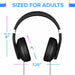 Air-Tube Headphones dimensions
