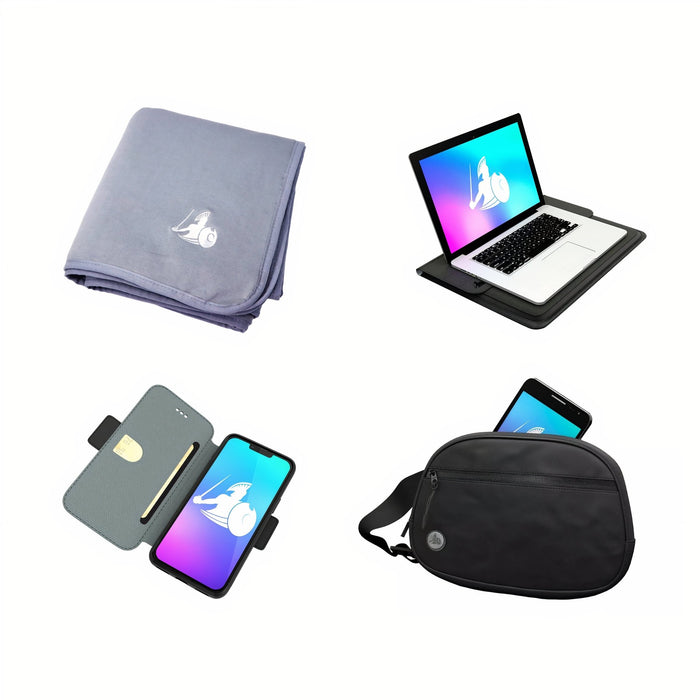 EMF Blanket, laptop sleeve, faraday bag and emf phone case