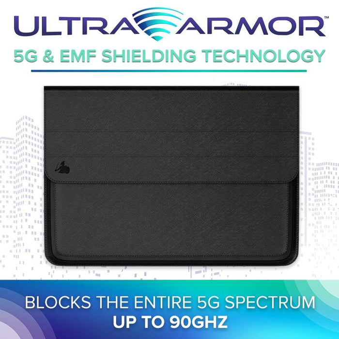 faraday laptop sleeve with ultra armor technology