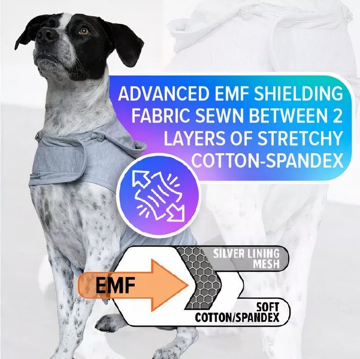 EMF Pet Vest close up