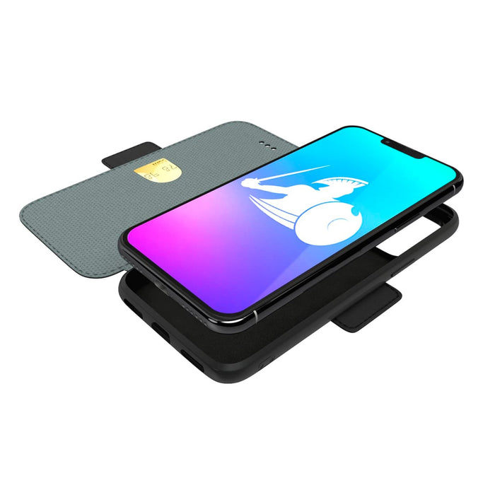 DefenderShield SlimFlip® iPhone 13 Series 5G EMF Phone Case side view