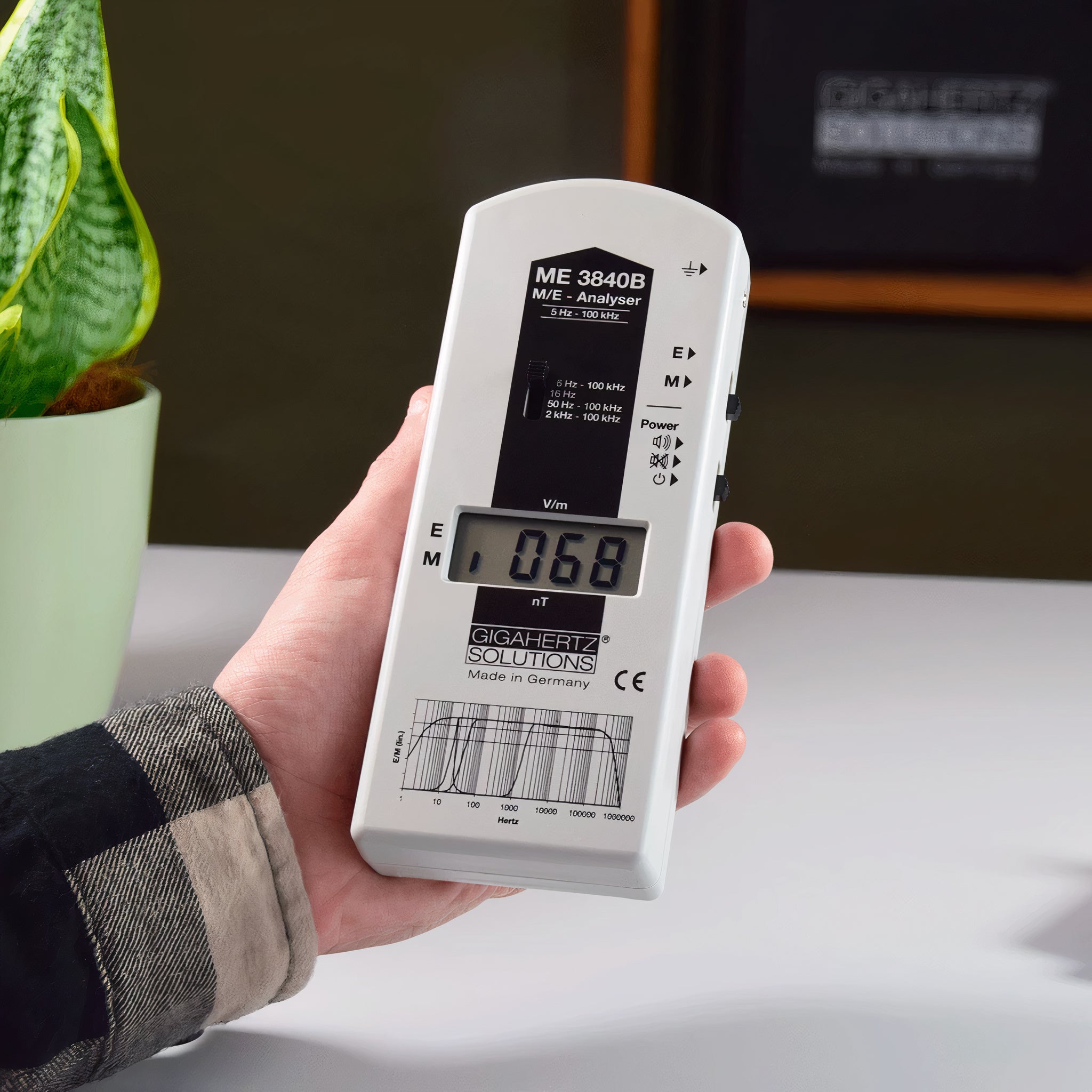 Emf Sensor VLF ELF EMF Meter ME3840B | Precise Dirty Power Detection — Anti-Radiation