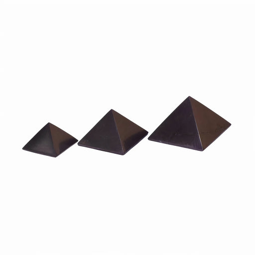 3 Mini Shungite Pyramids