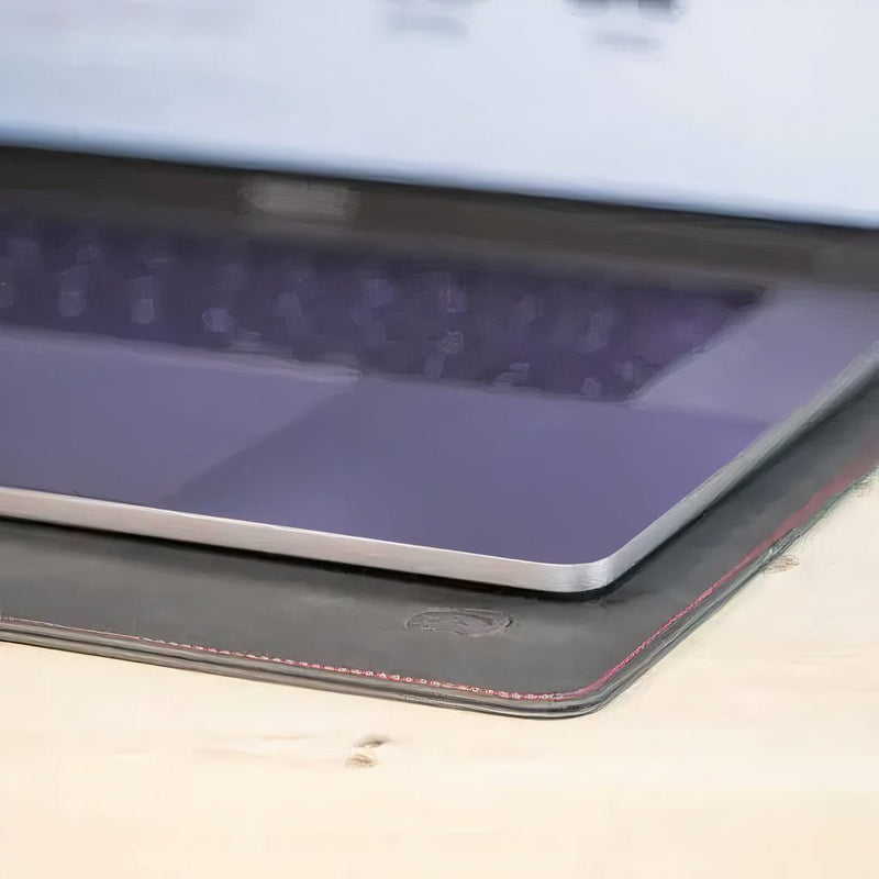 WaveWall EMF Protection Lap Desk on a desk with laptop placed on top