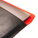 close up of EMF Faraday Laptop Sleeve Shield with laptop inside